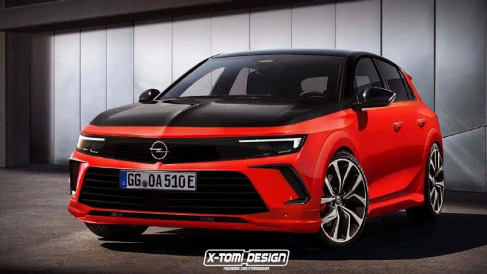 Η εκδοχή του ανεξάρτητου σχεδιαστή X-Tomi για την σπορ έκδοση του Opel Astra-e.