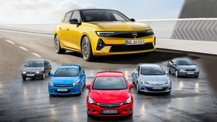 Memories: Opel Astra | 31 χρόνια ζωής, έξι γενιές που άφησαν εποχή