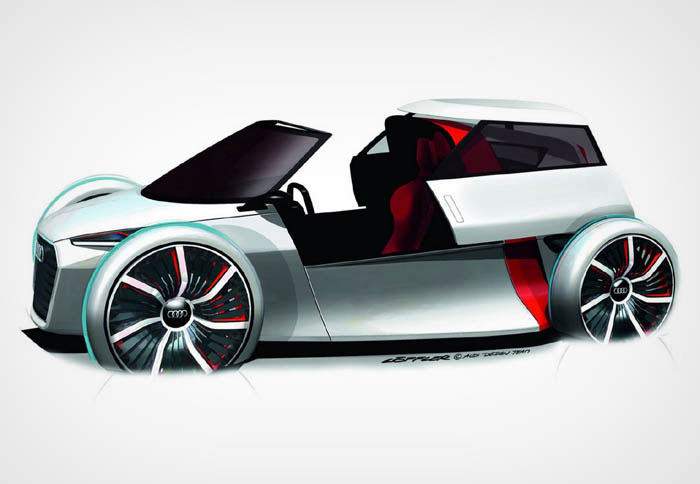 Audi: νέο concept 1+1 θέσεων! Audi: νέο concept 1+1 θέσεων!