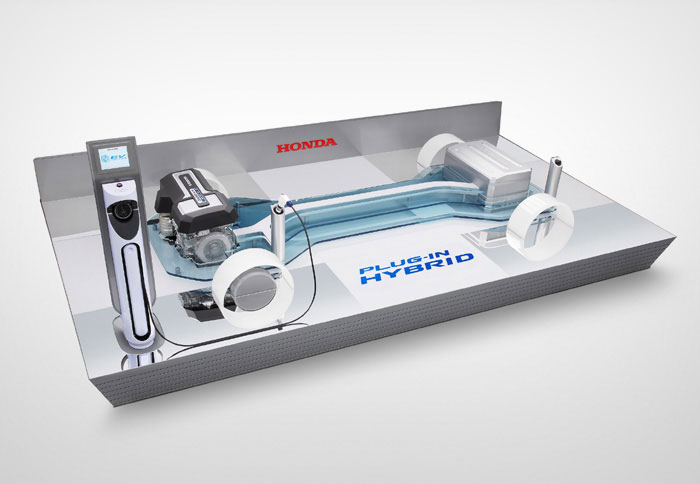 H plug-in υβριδική πλατφόρμα της Honda 