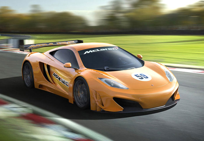 Η αγωνιστική McLaren MP4-12C!