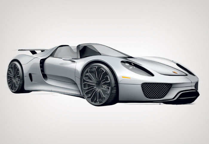 Στην παραγωγή η υβριδική Porsche 918 Spyder!
