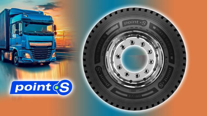 Η Point S έβγαλε και δικά της ελαστικά φορτηγών Η Point S έβγαλε και δικά της ελαστικά φορτηγών