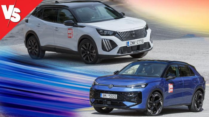 Ποιο hybrid SUV: Volkswagen T-Roc ή τo 5.000 ευρώ φθηνότερο Peugeot 2008;