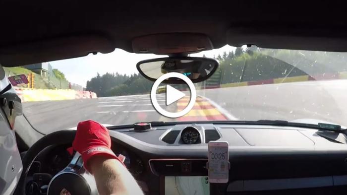 Video: Porsche GT3 τρώει γλίστρα με 170+ χλμ./ώρα