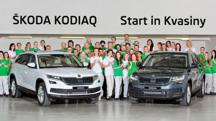 Ξεκίνησε η παραγωγή του Skoda Kodiaq Ξεκίνησε η παραγωγή του Skoda Kodiaq