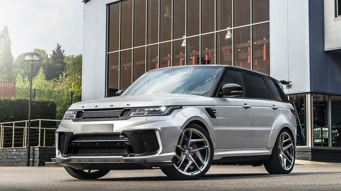 «Τούμπανο» το Range Rover SVR της Kahn