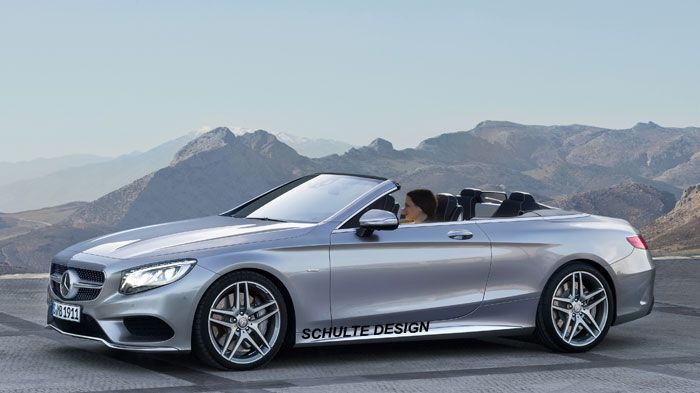 H Mercedes S-Class cabriolet πρόκειται να παρουσιαστεί το 2015. (φωτογραφία ηλ. επεξεργασμένη) 