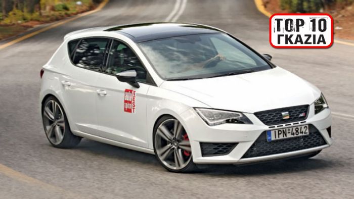 Με 280 ίππους και τιμή 26.300 ευρώ το SEAT Leon Cupra (από το Cup Racing) κερδίζει με το καλημέρα τον τίτλο του Best Value For Perfomance μικρομεσαίου της αγοράς.