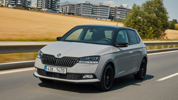 Βλέπετε την τρέχουσα Skoda Fabia Monte Carlo.