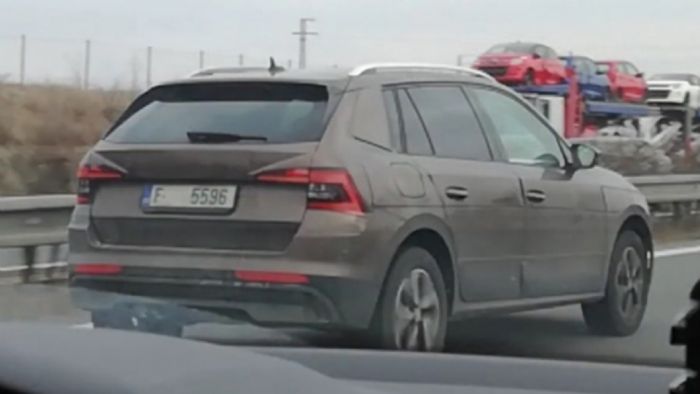Εκ νέου «ακάλυπτο» το Skoda Kamiq (+vid) Εκ νέου «ακάλυπτο» το Skoda Kamiq (+vid)