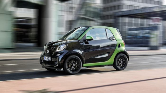 Mόνο ηλεκτρικά τα μοντέλα smart από το 2020! Mόνο ηλεκτρικά τα μοντέλα smart από το 2020!