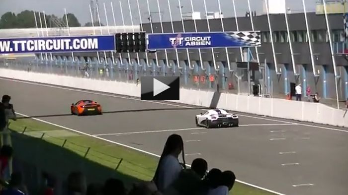 McLaren 650S Spider & Koenigsegg Agera R εναντίον Porsche 918 Spyder