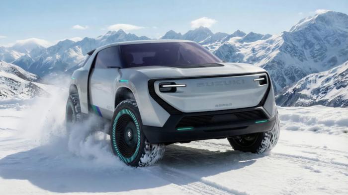 Το Suzuki Jimny «επιστρέφει» ως ηλεκτρικό με ένα φουτουριστικό concept 
