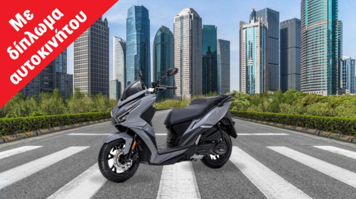 SYM Jet14 EVO 125 L/C ABS: Με κινητήρα Euro5+ και σύστημα A.L.E.H. 