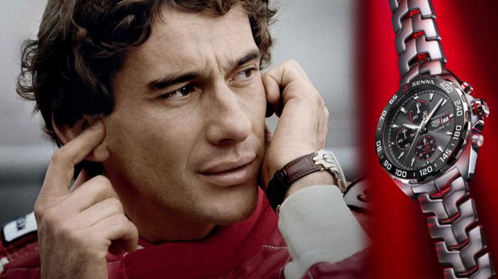 Επετειακό ρολόι της TAG Heur για τον Ayrton Senna με 3.350 ευρώ