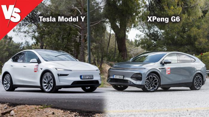 4κίνητα ηλεκτρικά στα ίδια λεφτά: Tesla Model Y LR AWD ή XPeng G6 Performance;