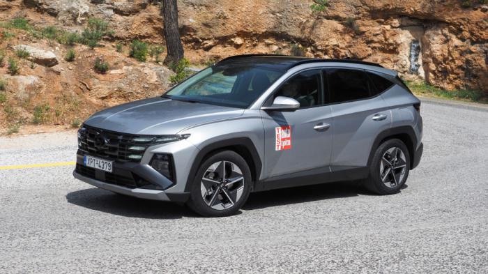 Δοκιμάζουμε το 4κίνητο υβριδικό Hyundai Tucson των 239 ίππων 