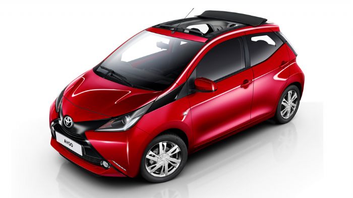 Στη Μ. Βρετανία, το Toyota Aygo X-Wave κοστίζει επιπλέον 895 λίρες (1.050 ευρώ) Στη Μ. Βρετανία, το Toyota Aygo X-Wave κοστίζει επιπλέον 895 λίρες (1.050 ευρώ) της έκδοσης X-Pression στην οποία και στηρίζεται.