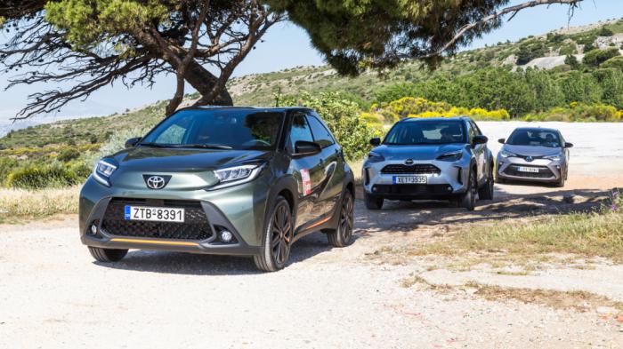 SUVs by Toyota: Από το Aygo X, στο best-seller C-HR