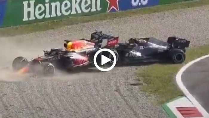 Εκτός αγώνα Hamilton και Verstappen μετά από τρομακτικό ατύχημα