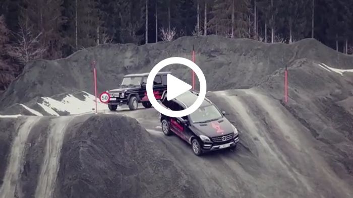 4χ4 μοντέλα Mercedes σε off road όρια...