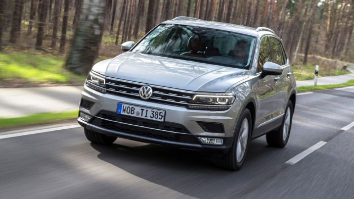 Το VW Tiguan είναι το πρώτο SUV σε πωλήσεις για το διάστημα Ιανουαρίου-Σεπτεμβρίου του 2019.