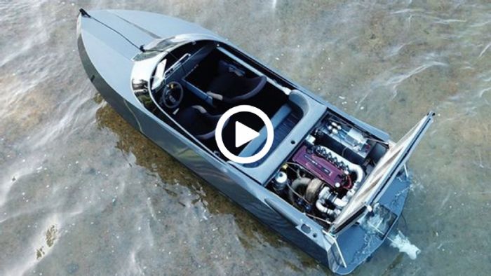 Έβαλαν RB30 μοτέρ από Nissan GT-R σε... ταχύπλοο! Έβαλαν RB30 μοτέρ από Nissan GT-R σε... ταχύπλοο!