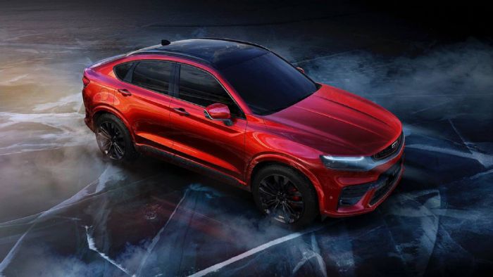 Επίσημες εικόνες του coupe SUV της Geely