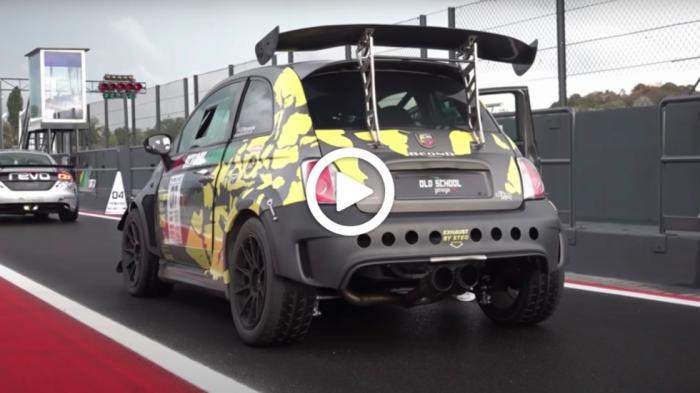 Video: Πυραυλοκίνητο Abarth με 450 άλογα