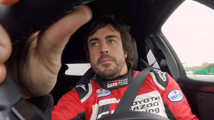 O Αlonso στο τιμόνι του Toyota GR Yaris (+vid)