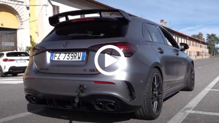 Bελτιωμένη Mercedes-AMG A 45 S δείχνει τα δόντια της