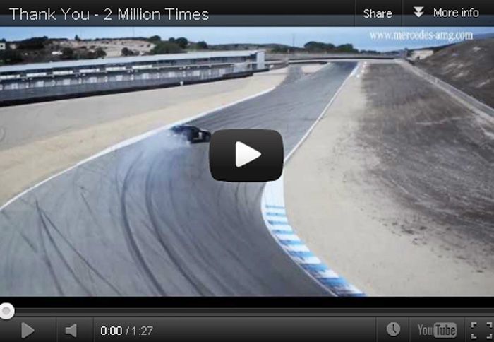 Mercedes C63 AMG: Εορταστικό βίντεο!