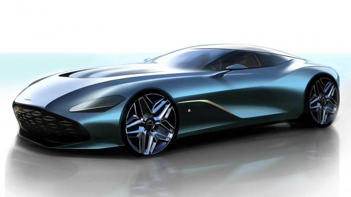Tα σκίτσα της Aston Martin DBS GT Zagato Tα σκίτσα της Aston Martin DBS GT Zagato