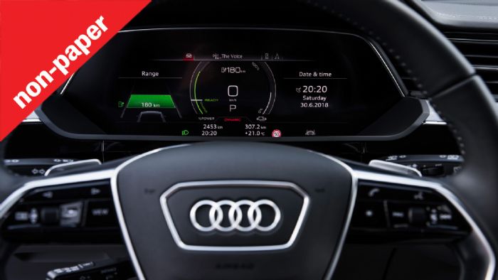 Η αυτονομία του το νέου Audi e-Tron ξεπερνά τα 320 χλμ.