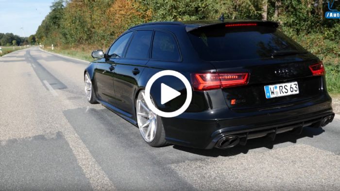 Audi RS6 Avant 1.012 PS στο 0-318 χλμ./ώρα!