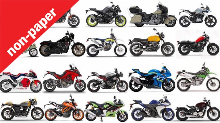 «Τέλος» οι κατηγορίες στην μοτοσυκλέτα! «Τέλος» οι κατηγορίες στην μοτοσυκλέτα!