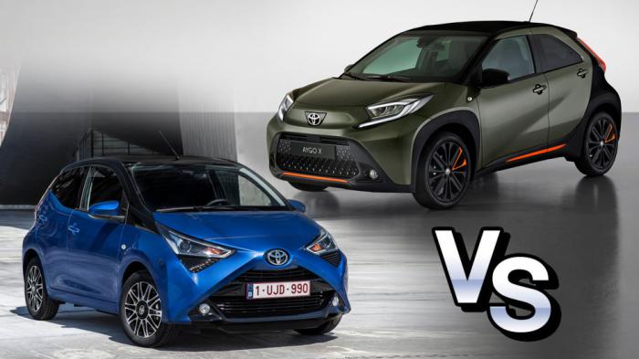 Old Vs New: Το νέο Toyota Aygo Χ άφησε πίσω του το Aygo 