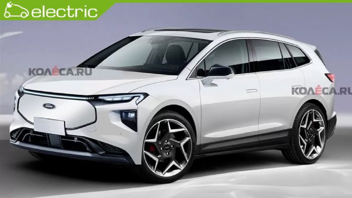 Το ψηφιακό σχέδιο του kolesa.ru για το νέο SUV της Ford. Το ψηφιακό σχέδιο του kolesa.ru για το νέο SUV της Ford.