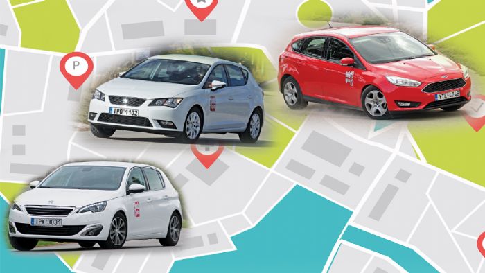 Θέτουμε αντιμέτωπες τρεις από τις πλέον fun to drive επιλογές της αγοράς, τα Ford Focus, Peugeot 308 και SEAT Leon. Εσείς ποιο μοντέλο θα επιλέγατε; 