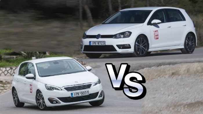 Peugeot 308 Vs VW Golf