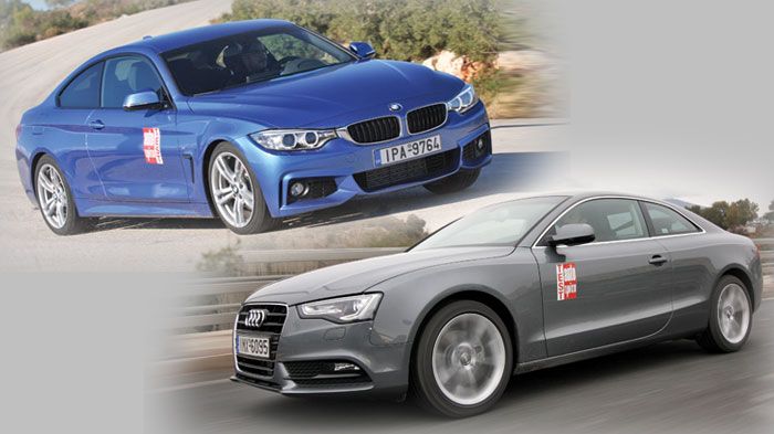 Συγκρίνουμε: Audi A5 1.8 TFSI 170 PS vs BMW 420i 184 PS