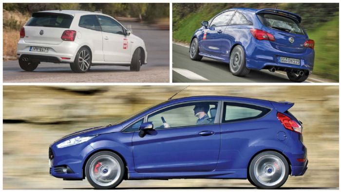 Corsa vs Fiesta vs Polo