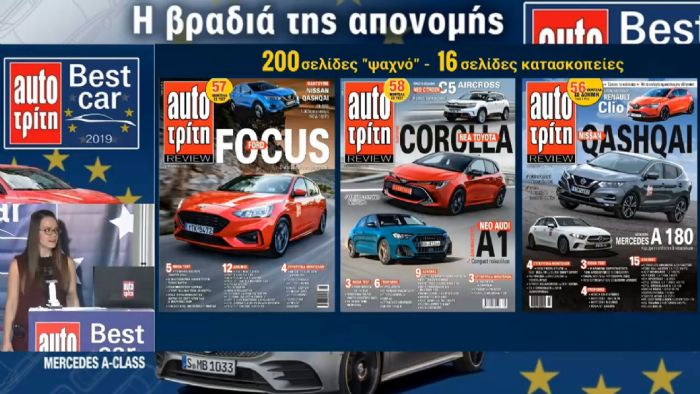 Live Video: H μεγάλη βραδιά του Best Car 2019