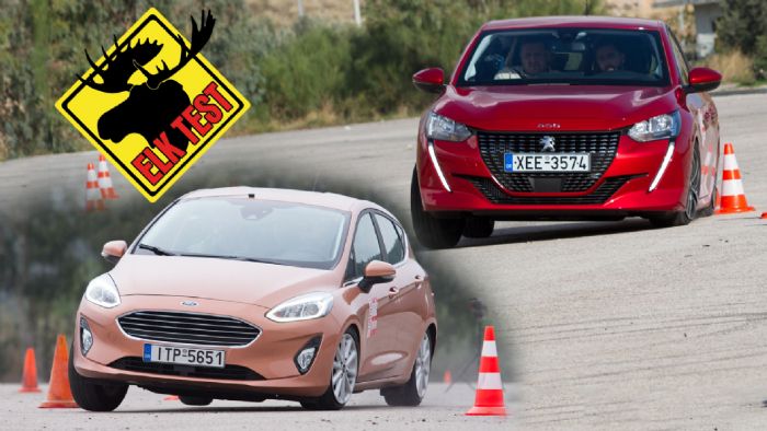 Ford Fiesta Vs Peugeot 208: Τα δύο πιο «στριφτερά» μικρά στον τάρανδο!