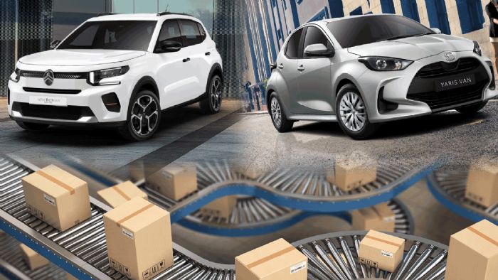 Citroen C3 Van VS Toyota Yaris Van: «Μονομαχία» με φόντο την πόλη! 