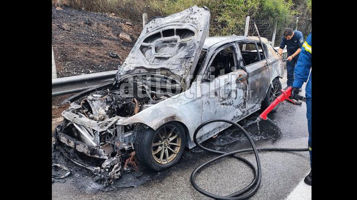 Μία ακόμη BMW που άρπαξε φωτιά στην Ελλάδα