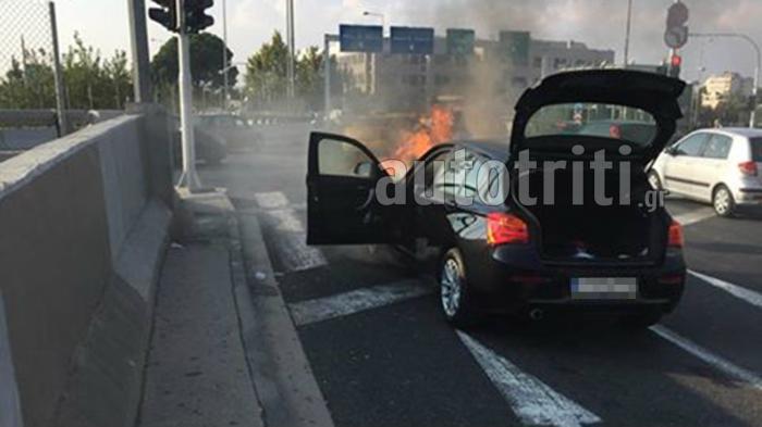 Κι άλλο κρούσμα φωτιάς σε BMW στην Ελλάδα (+video)