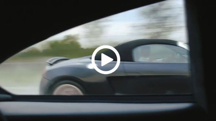 R8 «γλεντάει» στη βροχή M6 με... θράσος R8 «γλεντάει» στη βροχή M6 με... θράσος