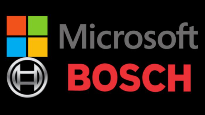 Συνεργασία Bosch και Microsoft για λογισμικό οχημάτων  